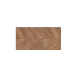 Eiffel art construction Carrelage sol / mur effet bois design chevron 60x120 cm ARTWOOD CHEVRON NUT(vendu par boite de 1.44m2)- Carrelage Sol Effet Bois