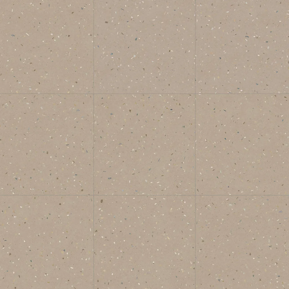Eiffel art construction Carrelage Sol Pour Cuisine|Carrelage Sol Effet Terrazzo<Carrelage sol / mur effet terrazzo 80x80 cm Croccante-R Avellana (vendu par boite de 1.28m2)