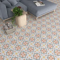 Eiffel art construction Carrelage Sol Pour Salle De Bains|Carrelage Sol Pour Pièce À Vivre<Carrelage sol / mur effet terrazzzo coloré à motif 20x20 cm STRACCIATELLA GUBA (vendu par boite 1m2)