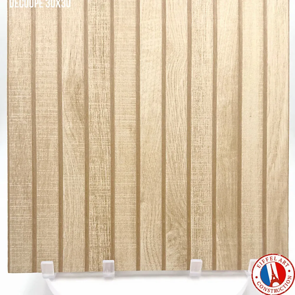 Aelle Carrelage Carrelage sol / mur effet bois bambou relief 60x120 cm ARTWOOD RIBBON MAPLE- Carrelage Sol Pour Salle De Bains|Carrelage Sol Effet Bois