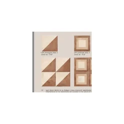Eiffel art construction Carrelage Sol Pour Cuisine<Carrelage sol / mur effet ciment 20x20 cm TERRA TRIANGOLO