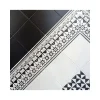 Aelle Carrelage Carrelage sol / mur effet ciment motif feutré 20x20 cm VODEVIL BELLARIA 2 BORDURE- Carrelage Sol Effet Carreaux De Ciment