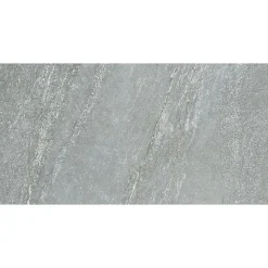 Aelle Carrelage Carrelage Sol Effet Pierre<Carrelage sol / mur effet pierre gris 60x120 cm BETILO R GREY