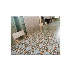 Aelle Carrelage Carrelage Sol Effet Carreaux De Ciment<Carrelage sol / mur effet ciment 20x20 cm VODEVIL MOTIF FORNOS