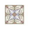 Aelle Carrelage Carrelage sol / mur effet ciment motif coloré 20x20 cm ART NOUVEAU VIENA COLOUR- Carrelage Sol Effet Carreaux De Ciment