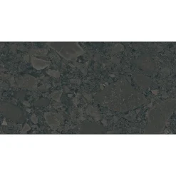 Aelle Carrelage Carrelage Sol Effet Pierre<Carrelage sol / mur effet terrazzo noir 60x120 cm BLACK SPACE