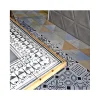 Aelle Carrelage Carrelage Sol Pour Cuisine|Carrelage Sol Effet Carreaux De Ciment<Carrelage sol / mur effet ciment mmotif feutré 20x20 cm VODEVIL BELLARIA 3 ANGLE