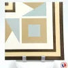 Aelle Carrelage Carrelage sol / mur effet ciment 20x20 cm 1900 FLORENTINA 3 CORNER 20 x 20 cm Carrelage aspect carreaux de ciment- Carrelage Sol Effet Carreaux De Ciment