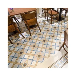 Aelle Carrelage Carrelage sol / mur effet ciment 20x20 cm 1900 FLORENTINA 3 CORNER 20 x 20 cm Carrelage aspect carreaux de ciment- Carrelage Sol Effet Carreaux De Ciment