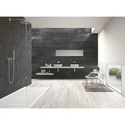 Aelle Carrelage Carrelage Sol Effet Métal<Carrelage sol / mur effet métal anthracite 60x120 cm IONIC STEEL