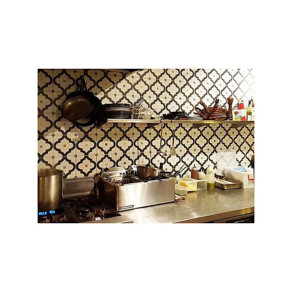 Aelle Carrelage Carrelage sol / mur effet ciment anthracite 20x20 cm MAORI LADAKHI GRAFITO- Carrelage Sol Pour Cuisine|Carrelage Sol Effet Carreaux De Ciment