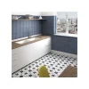 Aelle Carrelage Carrelage Sol Effet Carreaux De Ciment<Carrelage sol / mur effet ciment uni bleu marine 20x20 cm ART NOUVEAU UNI NAVY BLUE