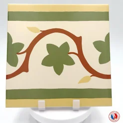 Aelle Carrelage Carrelage Sol Effet Carreaux De Ciment<Carrelage sol / mur effet ciment 20x20 cm 1900 GAUDI 2 BORDURE