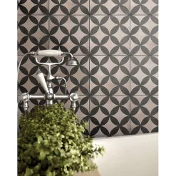 Eiffel art construction Carrelage sol / mur effet ciment 20x20 cm TERRA ASTRO- Carrelage Sol Pour Cuisine
