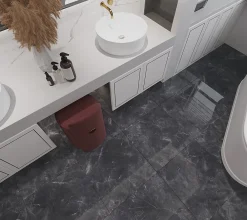 Limcaro Carrelage Sol Effet Marbre<Carrelage sol / mur effet marbre gris PULPIS NERO l.60 x L.120 cm Brillant