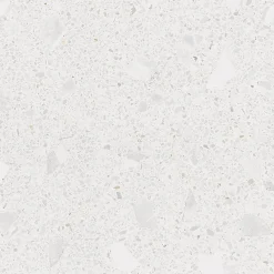 Eiffel art construction Carrelage Sol Effet Terrazzo<Carrelage sol / mur effet terrazzo blanc 80x80 cm MISCELA R NACAR(vendu par boite de 1.28m2)