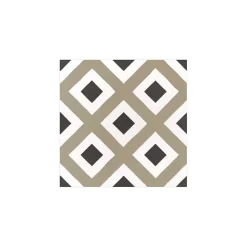 Eiffel art construction Carrelage sol / mur effet ciment 20x20 cm CAPRICE DECO CITY COLOURS(vendu par boite de 1m2)- Carrelage Sol Effet Carreaux De Ciment|Carrelage Sol Pour Cuisine