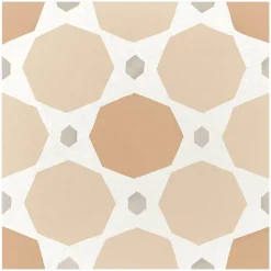 Eiffel art construction Carrelage sol / mur effet ciment 20x20 cm CAPRICE DECO TOPAZ PASTEL (vendu par boite de 1m2)- Carrelage Sol Pour Cuisine|Carrelage Sol Effet Carreaux De Ciment