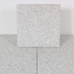 Aelle Carrelage Carrelage sol / mur effet ciment motif étoile 30x30 cm FARNESE AMALFI HUMO- Carrelage Sol Effet Pierre
