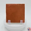 Aelle Carrelage carrelage sol / mur effet zellige bejmat terracotta terre cuite 10x10 cm mate ARGILE COTTO- Carrelage Sol Pour Wc|Carrelage Sol Uni