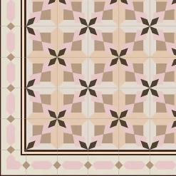 Aelle Carrelage Carrelage sol / mur effet ciment 20x20 cm 1900 ROURA 3 ANGLE- Carrelage Sol Effet Carreaux De Ciment|Carrelage Sol Pour Cuisine