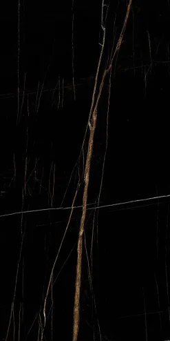 Limcaro Carrelage sol / mur effet marbre noir ELEGANCE BLACK l.60 x L.120 cm Brilliant- Carrelage Sol Effet Marbre