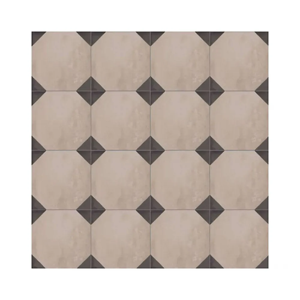 Eiffel art construction Carrelage Sol Pour Cuisine<Carrelage sol / mur effet ciment 20x20 cm TERRA OTTAGONO