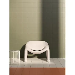 Eiffel art construction Carrelage Sol Effet Terrazzo<Carrelage sol / mur effet terrazzo 80x80 cm Croccante-R Menta(vendu par boite de 1.28m2)