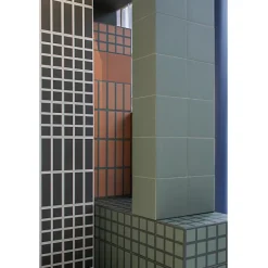 Eiffel art construction Carrelage Sol Effet Terrazzo<Carrelage sol / mur effet terrazzo 80x80 cm Croccante-R Menta(vendu par boite de 1.28m2)