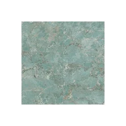 Aelle Carrelage Carrelage sol / mur effet marbre vert turquoise 120x120 cm FOYER ROYAL GREEN AMA- Carrelage Sol Effet Marbre
