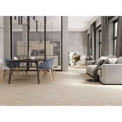 Eiffel art construction Carrelage Sol Effet Bois<Carrelage sol / mur effet bois design chevron 60x120 cm ARTWOOD CHEVRON BONE (vendu par boite de 1.44m2)