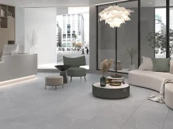 Limcaro Carrelage Sol Pour Salle De Bains|Carrelage Sol Effet Marbre<Carrelage sol / mur effet marbre gris LAGOM GREY l.60 x L.120 cm Mat