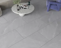 Limcaro Carrelage Sol Pour Salle De Bains|Carrelage Sol Effet Marbre<Carrelage sol / mur effet marbre gris LAGOM GREY l.60 x L.120 cm Mat