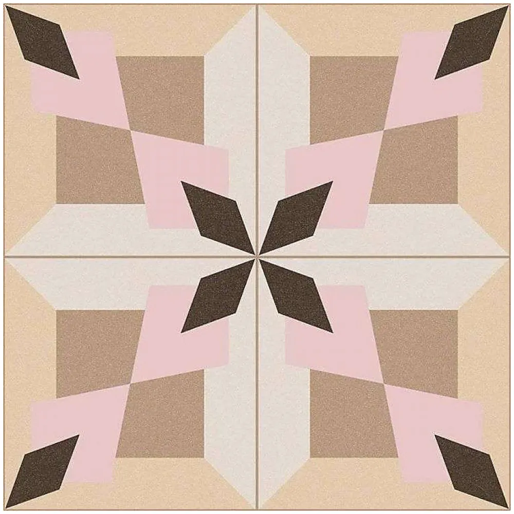 Aelle Carrelage Carrelage Sol Effet Carreaux De Ciment<Carrelage sol / mur effet ciment 20x20 cm 1900 MORERA BEIGE