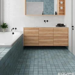 Aelle Carrelage Carrelage Sol Pour Salle De Bains|Carrelage Sol Uni<carrelage sol / mur effet zellige bejmat bleu 10x10 cm mate ARGILE SKY
