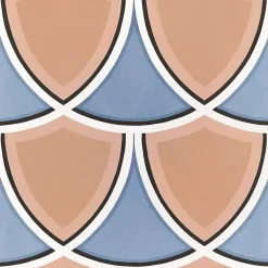 Eiffel art construction Carrelage Sol Pour Cuisine<Carrelage sol / mur effet ciment 20x20 cm CAPRICE DECO ISLAND COLOURS(vendu par boite de 1m2)
