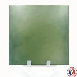 Aelle Carrelage Carrelage sol / mur effet ciment uni vert 20x20 cm 1900 VERDE- Carrelage Sol Effet Carreaux De Ciment
