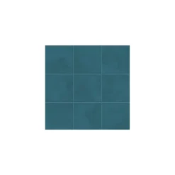Aelle Carrelage Carrelage sol / mur effet ciment vieilli bleu 20x20 cm TERRA ART OCEANO 20x20 cm- Carrelage Sol Effet Carreaux De Ciment