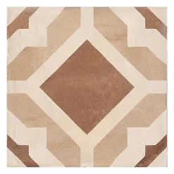 Eiffel art construction Carrelage sol / mur effet ciment 20x20 cm TERRA GEOMETRIA- Carrelage Sol Effet Carreaux De Ciment|Carrelage Sol Pour Cuisine