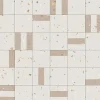 Eiffel art construction Carrelage sol / mur effet terrazzo 20x20 cm Croccante Granola Avellana(vendu par boite de 1m2)- Carrelage Sol Effet Terrazzo