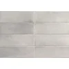 Aelle Carrelage Carrelage sol / mur effet zellige bejmat marocain 5X15 cm gris mate 5X15 cm COCO AMBER GREY MATT- Carrelage Sol Uni