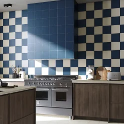 Aelle Carrelage Carrelage Sol Pour Cuisine|Carrelage Sol Effet Carreaux De Ciment<Carrelage sol / mur effet ciment uni bleu 20x20 cm 1900 AZUL