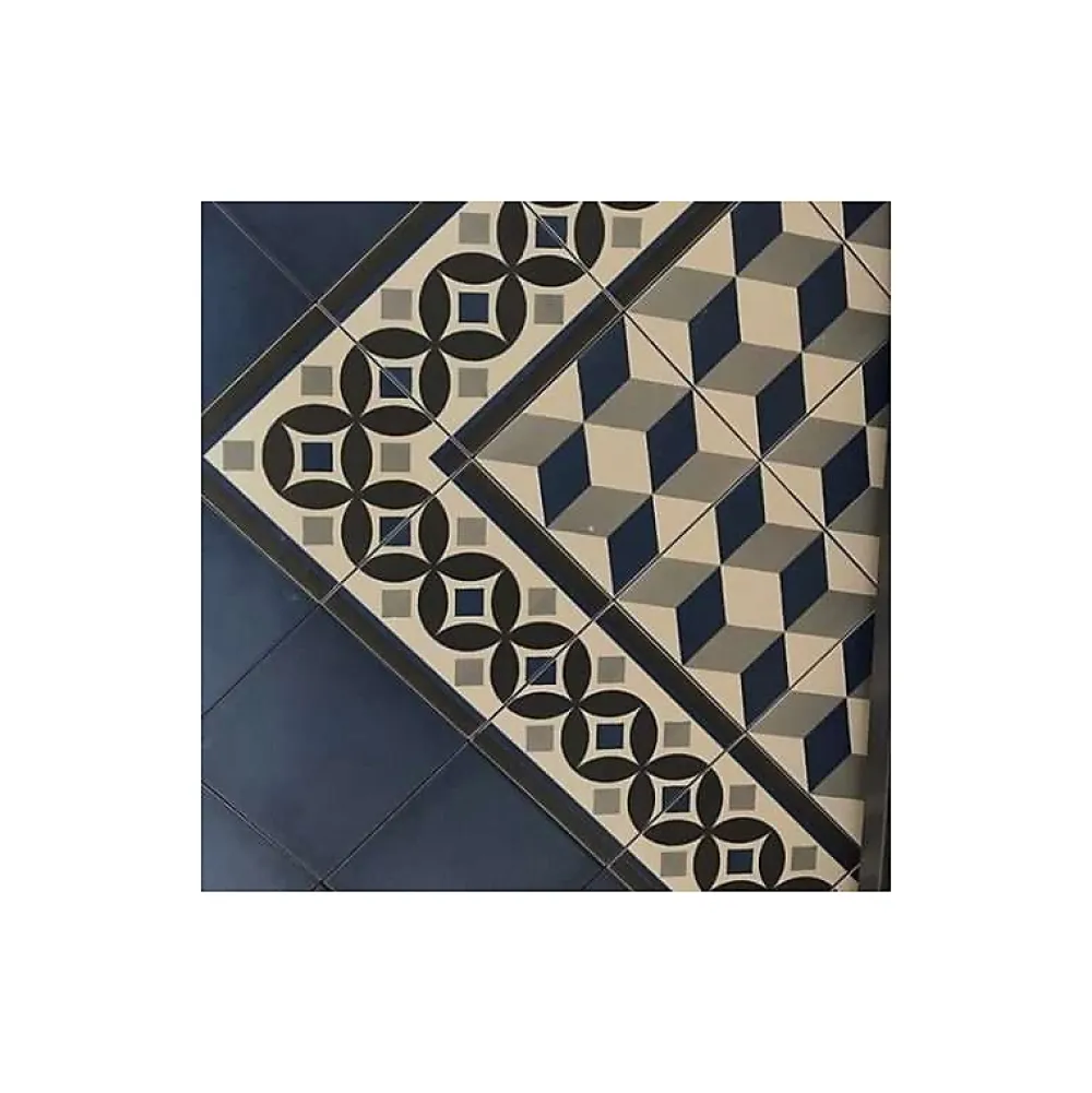 Aelle Carrelage Carrelage Sol Pour Cuisine|Carrelage Sol Effet Carreaux De Ciment<Carrelage sol / mur effet ciment uni bleu 20x20 cm 1900 AZUL