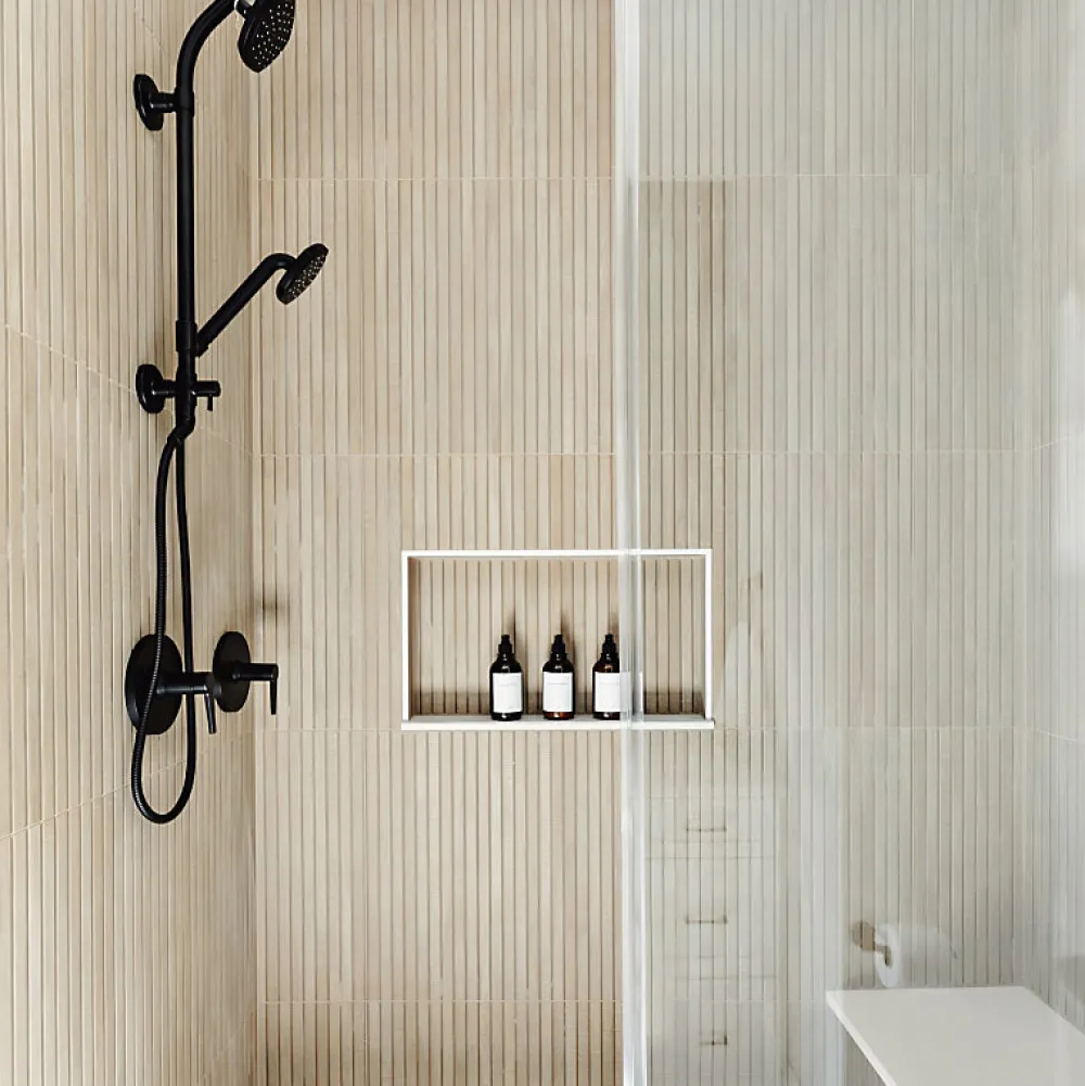 Aelle Carrelage Carrelage sol / mur effet bois bambou relief 60x120 cm ARTWOOD RIBBON BONE- Carrelage Sol Effet Bois|Carrelage Sol Pour Cuisine