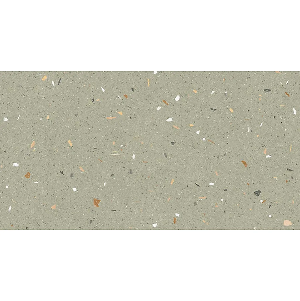 Eiffel art construction Carrelage sol / mur effet terrazzo 60x120 cm Croccante-R Menta (vendu par boite de 1.44m2)- Carrelage Sol Effet Terrazzo|Carrelage Sol Pour Cuisine