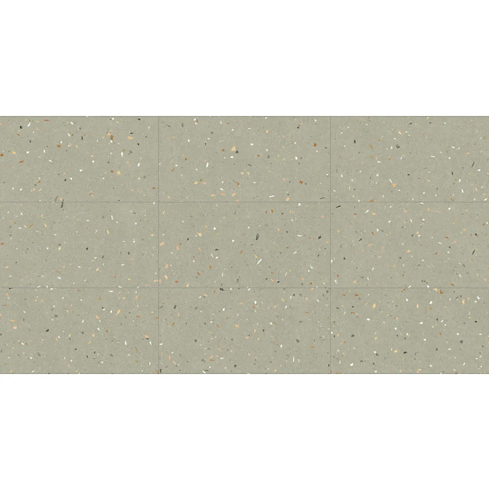 Eiffel art construction Carrelage sol / mur effet terrazzo 60x120 cm Croccante-R Menta (vendu par boite de 1.44m2)- Carrelage Sol Effet Terrazzo|Carrelage Sol Pour Cuisine