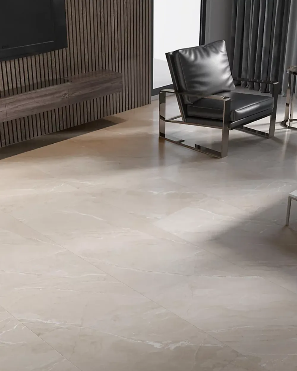 Limcaro Carrelage sol / mur effet marbre beige LAGOM SAND l.60 x L.120 cm Mat- Carrelage Sol Effet Marbre|Carrelage Sol Pour Pièce À Vivre