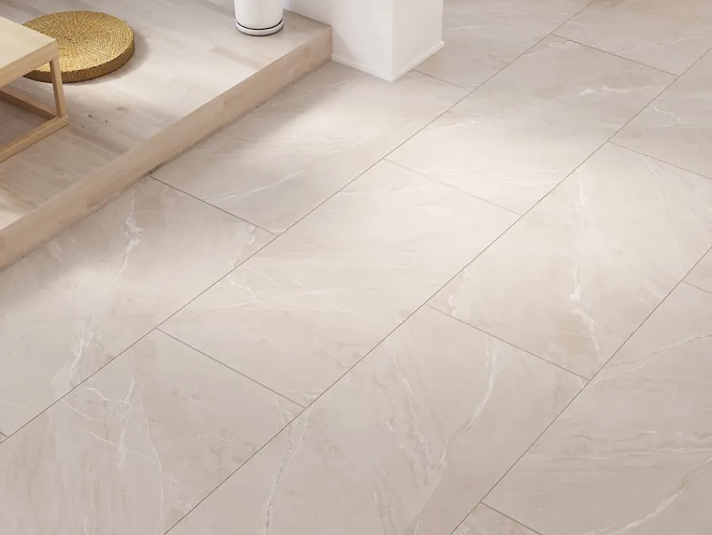 Limcaro Carrelage sol / mur effet marbre beige LAGOM SAND l.60 x L.120 cm Mat- Carrelage Sol Effet Marbre|Carrelage Sol Pour Pièce À Vivre