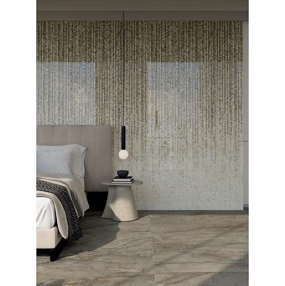 Aelle Carrelage Carrelage Sol Pour Pièce À Vivre|Carrelage Sol Effet Marbre<Carrelage sol / mur effet marbre beun et gris 60x120 cm - SCULTOREA River grey J650