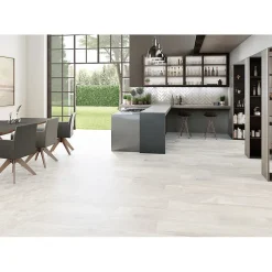 Eiffel art construction Carrelage sol / mur effet bois 20x120 cm ARTWOOD WHITE(vendu par boite de 1.44m2)- Carrelage Sol Effet Bois|Carrelage Sol Pour Pièce À Vivre